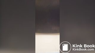 Messy scat in sweatpants and squish