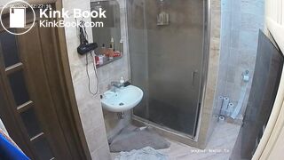 Woman pooping in Toilet 145