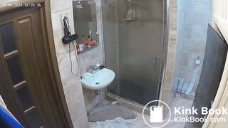 Woman pooping in Toilet 145