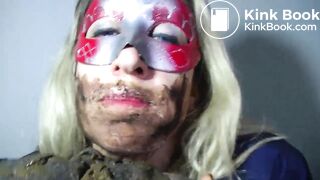she's enjoying her shit