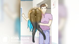 Shit !Girl on the shoulder (warning! SCAT)