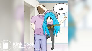 Shit !Girl on the shoulder (warning! SCAT)