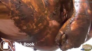 Betty's Chocolate Banana - scat masturbation