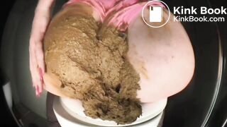 Big soft diarrhea girl and smear