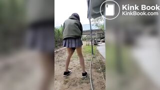 japanese girl anal milk