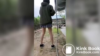 japanese girl anal milk