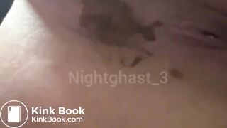 Thick creamy shit in a bowl