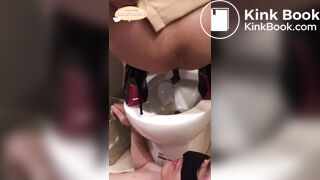 Chinese scat eating bdsm
