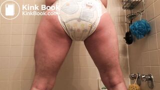 Large mess in pampers