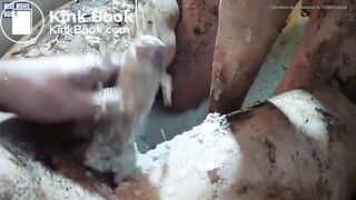 Puke on cock - Cum in Scatface