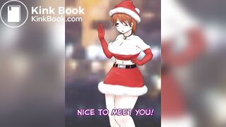 Giantess santa farting on tiny