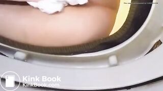 taking poop