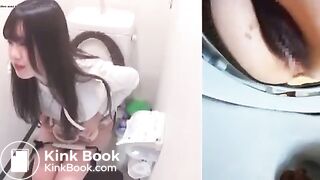 taking poop