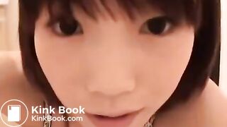 Japanese girl poop takes selfie