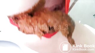Huge sloppy thong shit