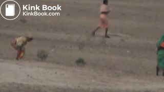 Village group shitting