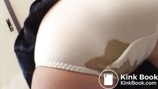 SCHOOLGIRL PANTYPOOP - video 16