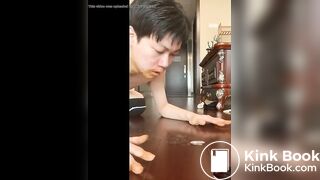 Chinese scat femdom - mistress laugh at slave