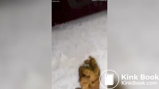 Soft pooping big booty