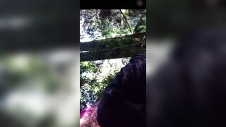 Pooping in the forest - video 4