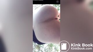 Pooping in the forest - video 4