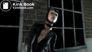 Harley humiliates Catwoman