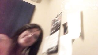 she likes a dildo with a taste of shit