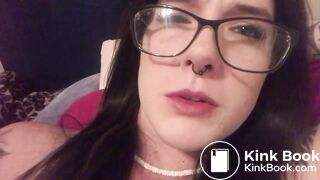 she likes a dildo with a taste of shit