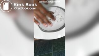 YUMMY SHIT ON TOILET