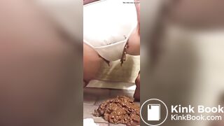 pantypoop with massive overflow