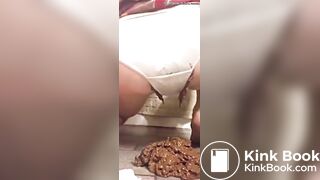 pantypoop with massive overflow