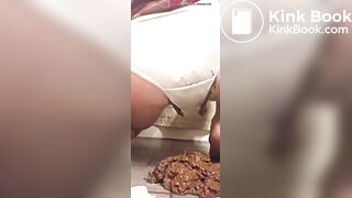 pantypoop with massive overflow