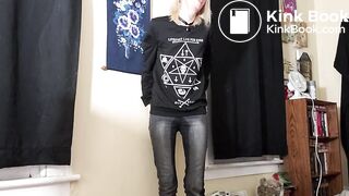 Skinny Blonde - Jeans and smear