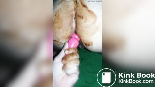 She Loves Dirty Anal Toys Again