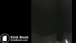 Japanese girl poop on public toilet