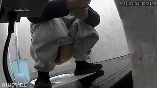 Shitting somewhere in China