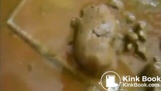Young girl enema scat