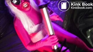 Bimbo Toilet and the caulking gun thingy