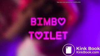 Bimbo Toilet and the caulking gun thingy