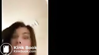 Hot teen shits on toilet (8 minute comp)