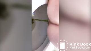 Hot teen shits on toilet (8 minute comp)