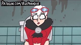 Two girls girls one toilet