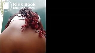 Cute Ebony Slut Takes a Shit and Eats It (Wow)