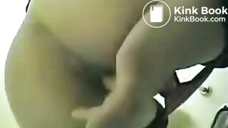 japanese woman fingering her pussy to help her poop 2