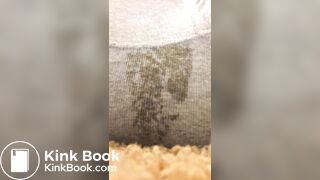 Girl has diarrhea in bed - video 2