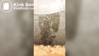 Girl has diarrhea in bed - video 2