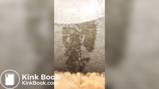 Girl has diarrhea in bed - video 2