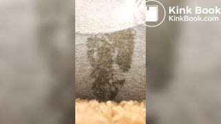 Girl has diarrhea in bed - video 2