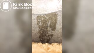 Girl has diarrhea in bed - video 2