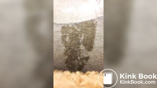 Girl has diarrhea in bed - video 2